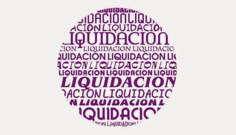¿Qué es liquidación?