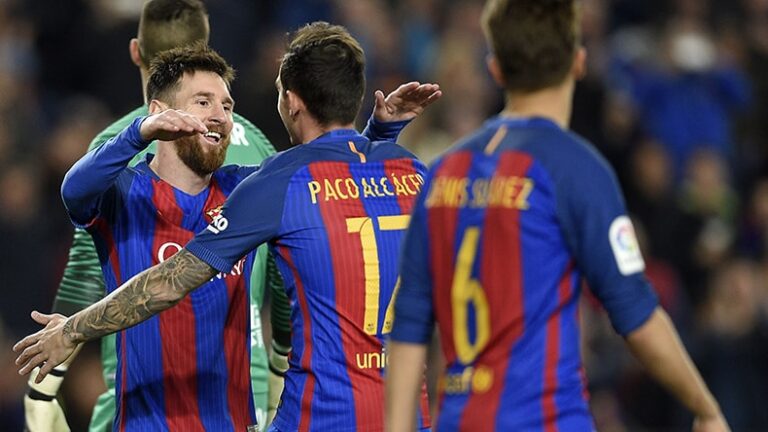 Barcelona se dice listo para recibir al PSG, goleo en La Liga