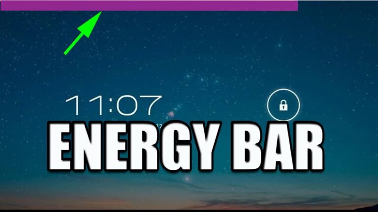 Energy Bar, aplicación para estrenar y ver detalles de tu batería móvil