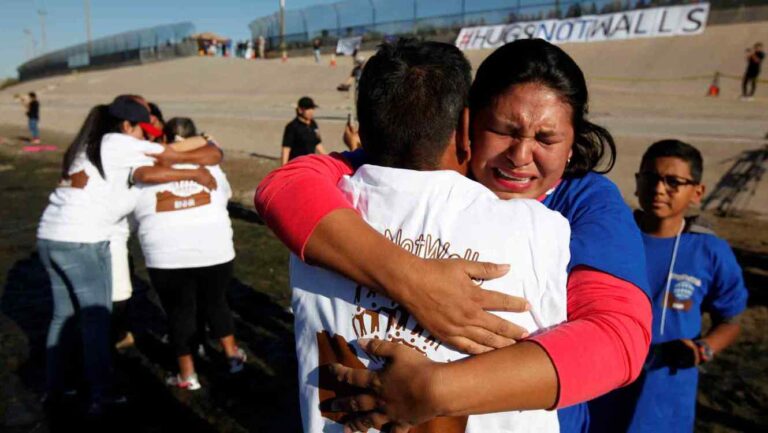 Nuevo muro es estrenado en EEUU para familias distanciadas