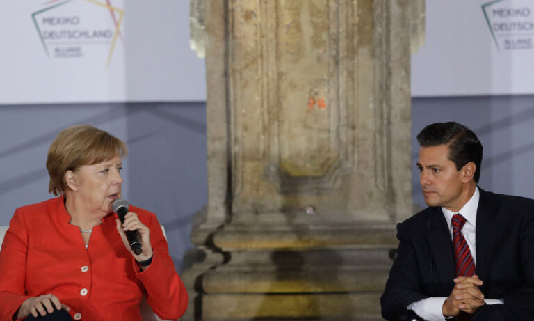 Para Merkel, la impunidad en México hace estragos
