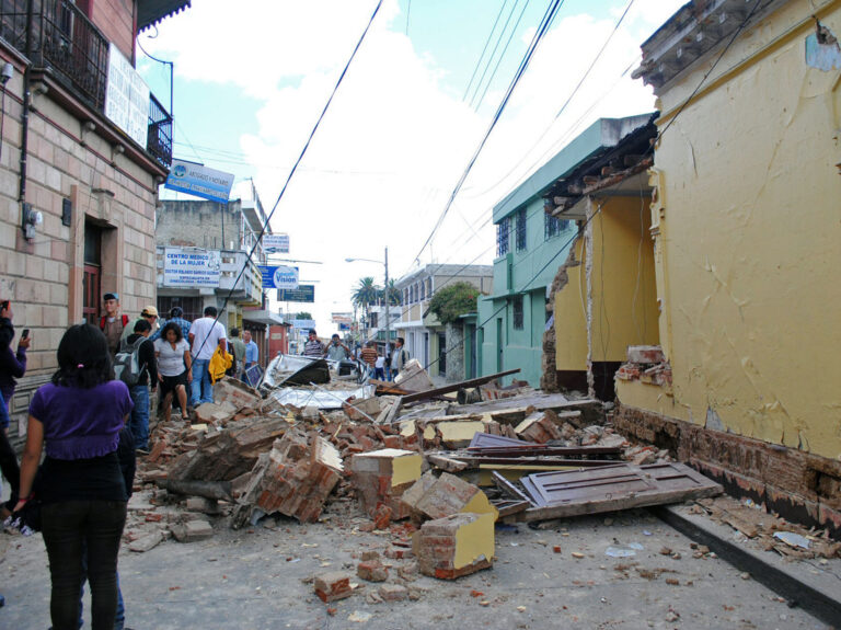 La frontera de Guatemala y México es sacudida por terremoto