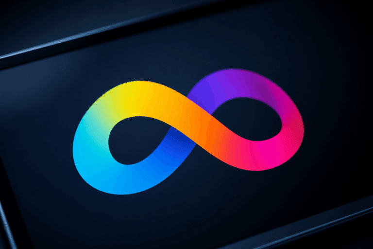 Detalle del nuevo logo de Instagram mostrando la tipografía renovada y el ícono de cámara con degradado